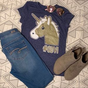 KIDS! Glitter Horse Tee Shirt